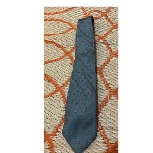 Saville Row Mens Necktie Tie Gray